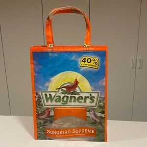 🌼3/$20🌼 Upcycled Reusable Wagner Bird Seed Tote Bag ♻️